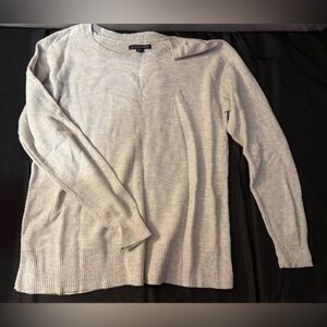 American Eagle Outfitters Heather Gray Crewneck Sweater